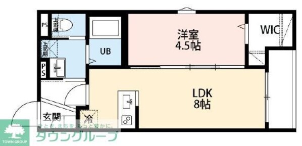 ラネージュ海老名の物件間取画像